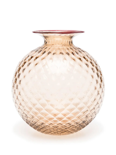  Venini Monofiori Balloton Vase (21,5cm) - Brown 