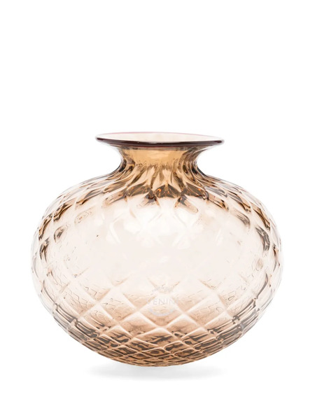  Venini Monofiori Balloton Vase (12cm) - Neutrals 