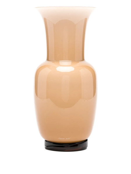  Venini Opal Glass Vase (30cm) - Neutrals 
