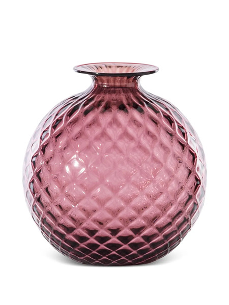  Venini Textured Vase - Purple 