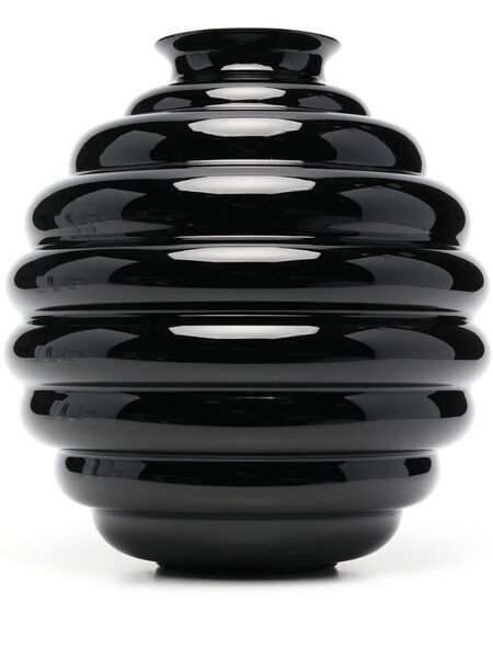  Venini Vase-deco Glass Vase - Black 