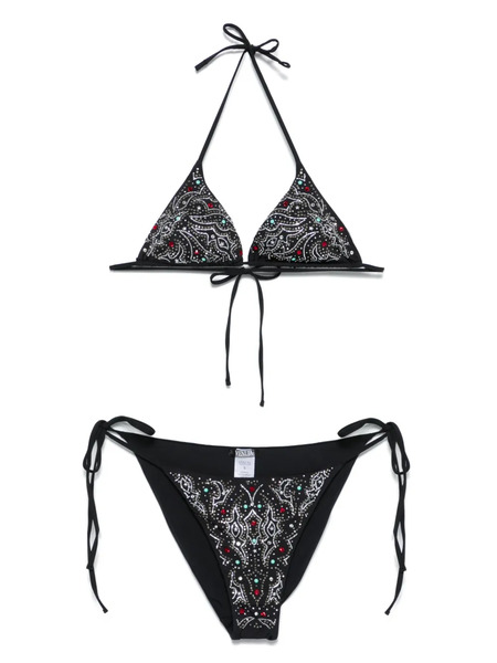  Venuja Crystal-embellished Bikini - Black 