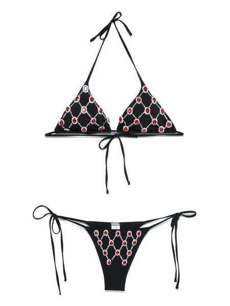 Venuja Crystal-embellished Bikini - Black 