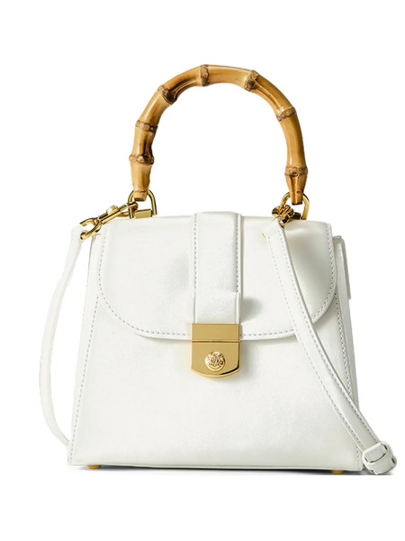  Veronica Beard Avenue Bamboo-handle Tote Bag - Neutrals 