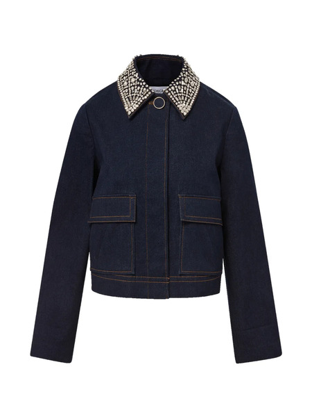  Veronica Beard Barrington Denim Jacket - Blue 