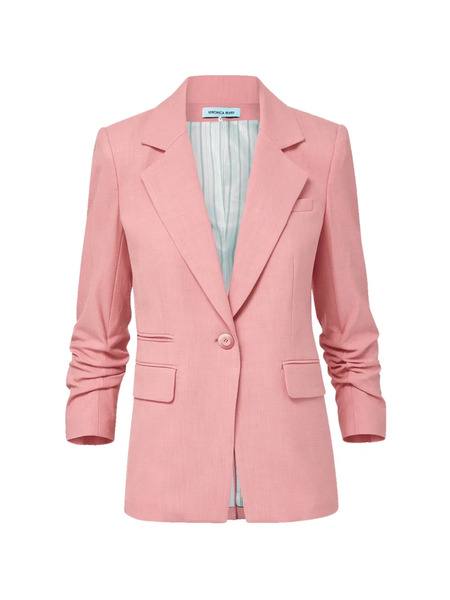  Veronica Beard Battista Dickey Blazer - Pink 