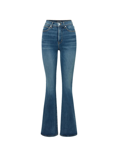  Veronica Beard Beverly Flared Jeans - Blue 