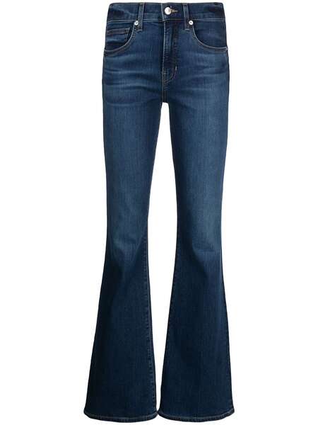  Veronica Beard Beverly High-rise Flared Jeans - Blue 