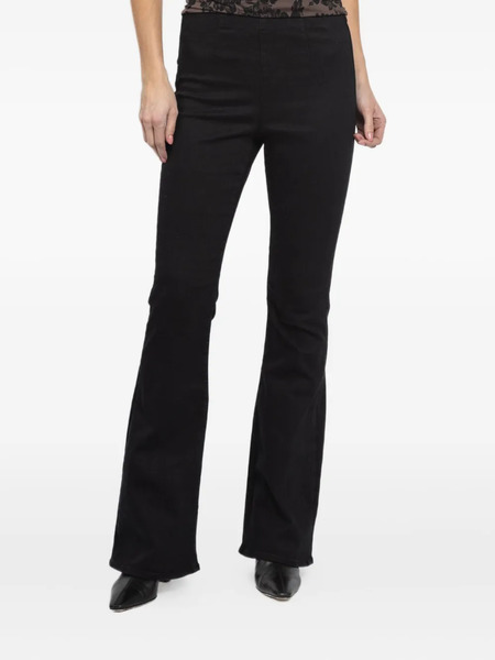  Veronica Beard Beverly Off-duty Flared Jeans - Black 