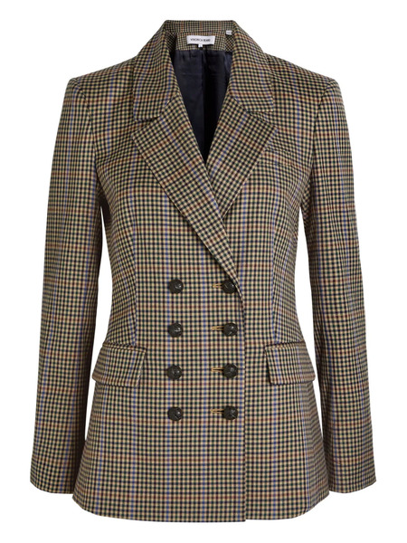  Veronica Beard Claude Double-breasted Blazer - Brown 