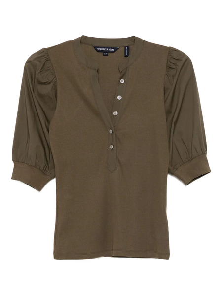  Veronica Beard Coralee Top - Green 