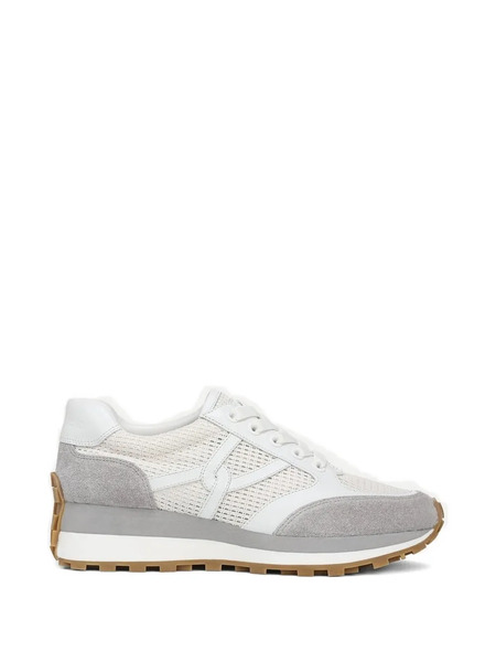  Veronica Beard Grey Panelled Trainers - White 