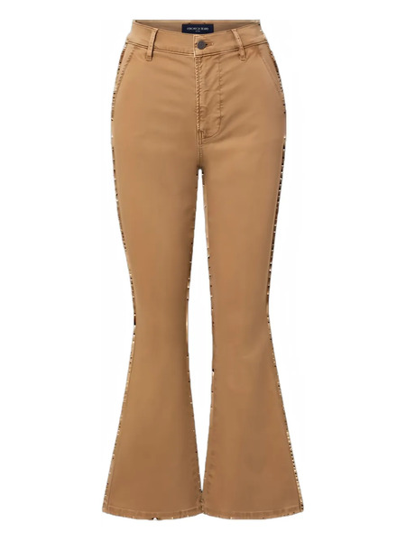  Veronica Beard High-rise Flare Jeans - Brown 