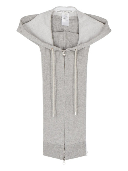  Veronica Beard Hooded Dickey - Grey 