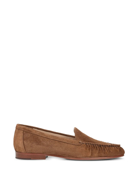  Veronica Beard Prilla Braided Trim Loafers - Brown 