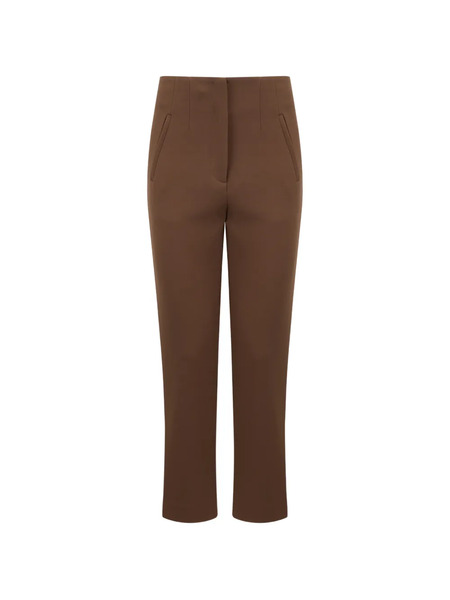  Veronica Beard Stila Pocket Trousers - Brown 