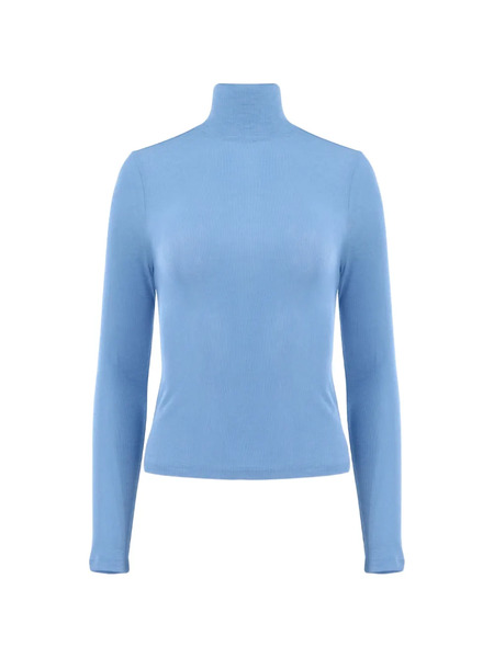  Veronica Beard Wyeth Turtleneck Sweater - Blue 