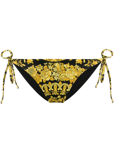  Versace Barocco Bikini Bottoms - Black 