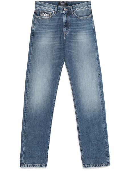  Versace Barocco-detail Jeans - Blue 