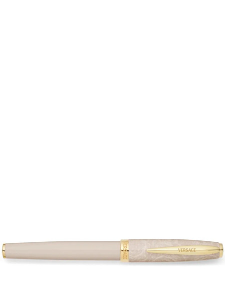  Versace Barocco-print Roller Pen - Neutrals 