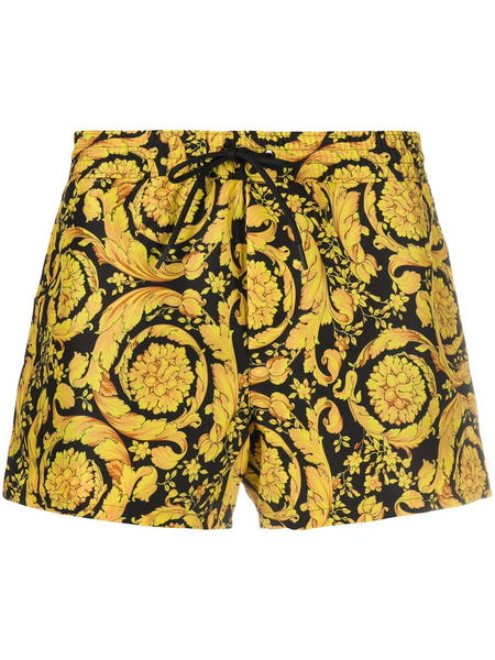  Versace Barocco Swim Shorts - Black 