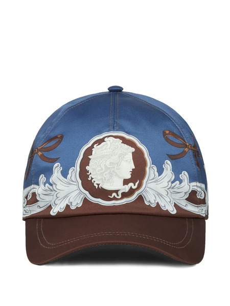  Versace Cameo Baseball Cap - Blue 