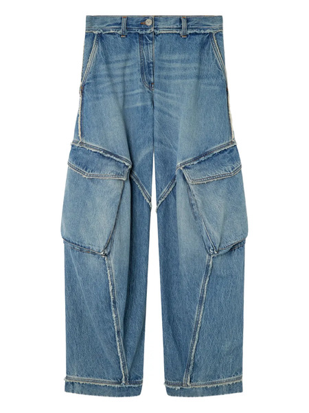  Versace Cargo Cotton Jeans - Blue 