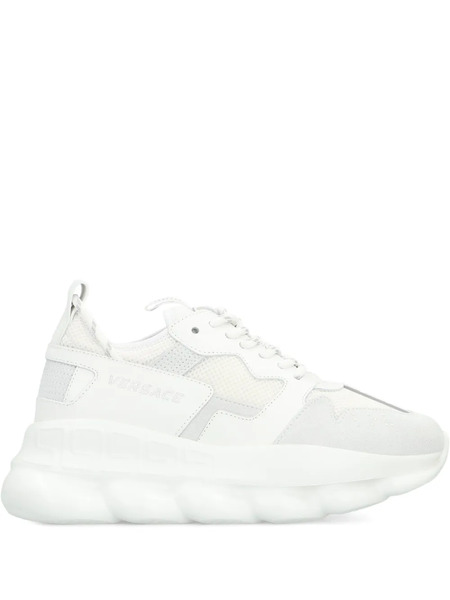 Versace Chain Reaction Sneakers - White 
