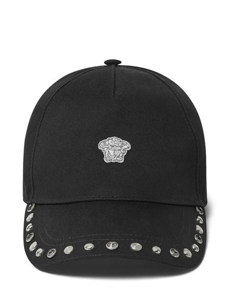  Versace Cotton Baseball Hat - Black 