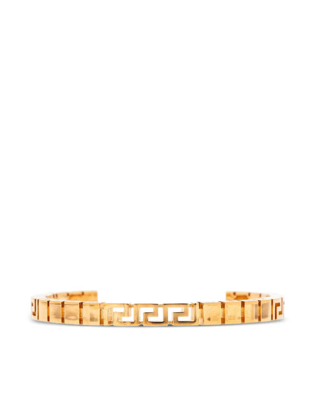  Versace Creca-motif Bracelet - Gold 