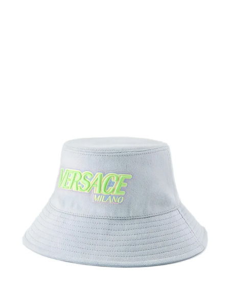  Versace Denim Bucket Hat - Blue 