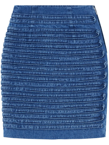  Versace Denim Mini Skirt - Blue 