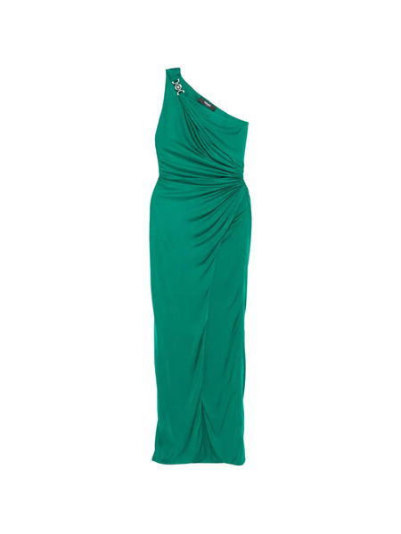  Versace Draped Gown - Green 