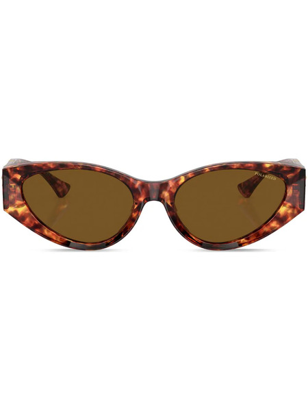  Versace Eyewear Cat-eye Frame Sunglasses - Green 