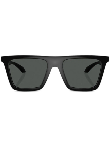  Versace Eyewear Greca Square-frame Sunglasses - Black 