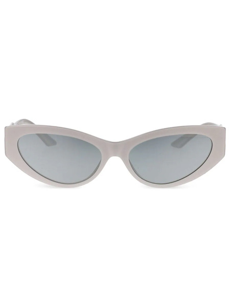  Versace Eyewear Oval-frame Sunglasses - Grey 