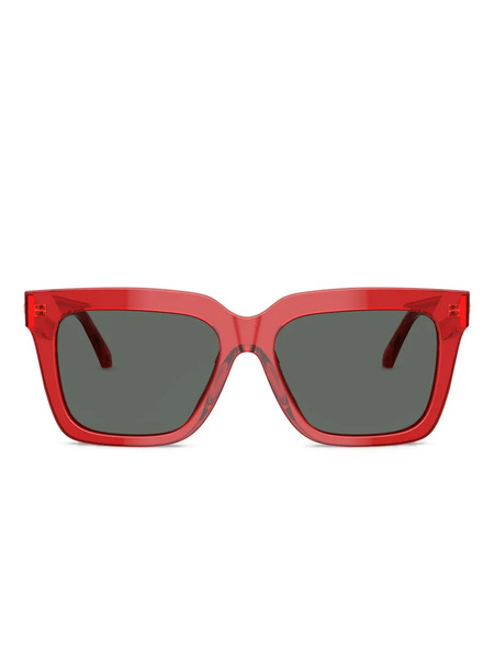  Versace Eyewear Square-frame Sunglasses - Red 