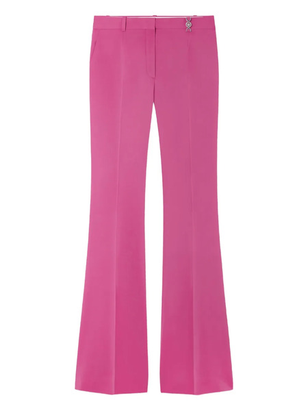 Versace Flared Tailored Trousers - Pink 