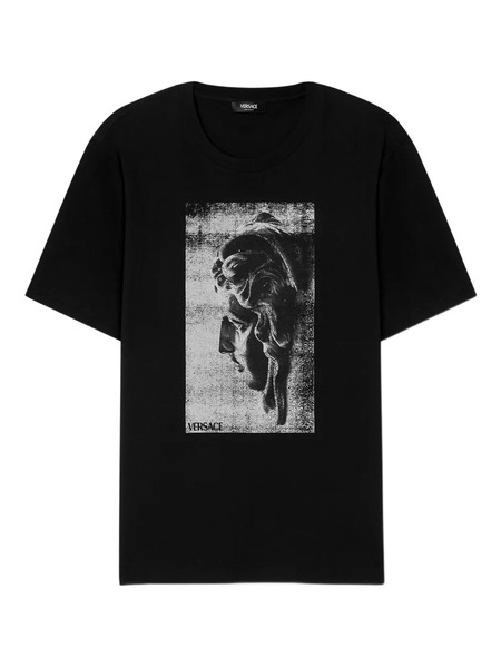  Versace Graphic-print T-shirt - Black 