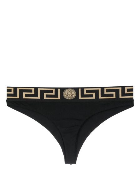  Versace Greca Border Briefs - Black 