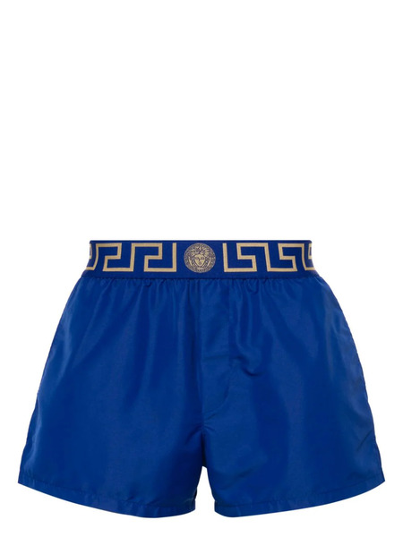  Versace Greca Border Swim Shorts - Blue 