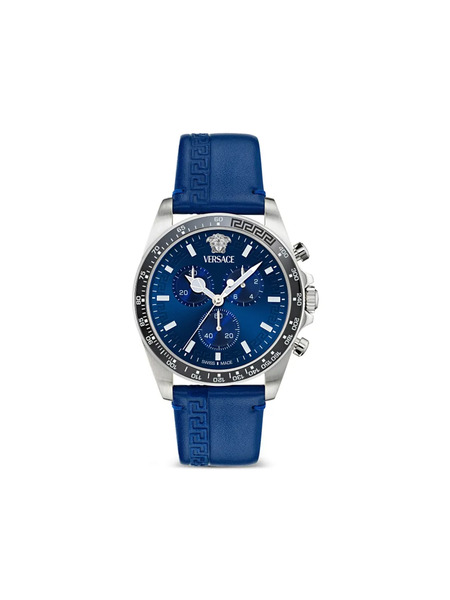  Versace Greca Chrono 43mm - Blue 