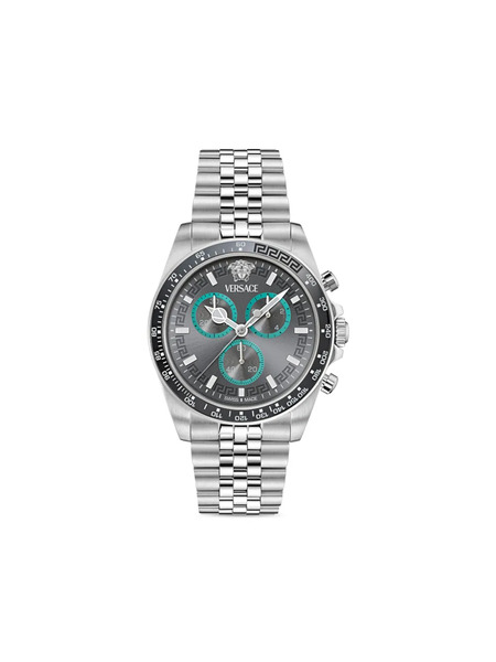  Versace Greca Chrono 43mm - Silver 