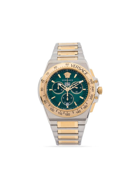  Versace Greca Extreme Chrono 45mm - Green 