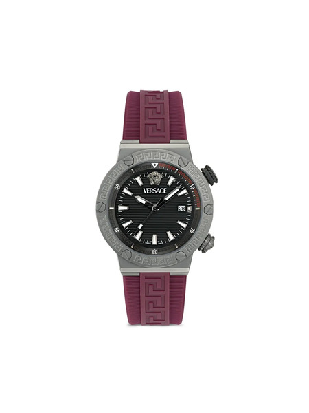  Versace Greca Logo Diver 43mm - Black 