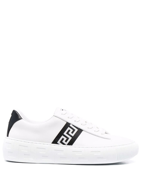  Versace Greca Low-top Sneakers - White 
