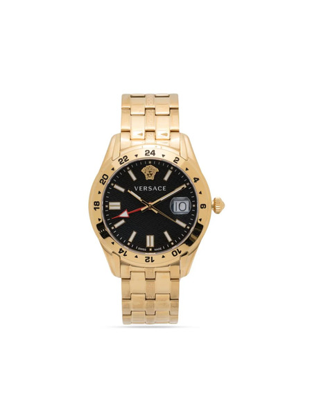  Versace Greca Time Gmt 41mm - Black 