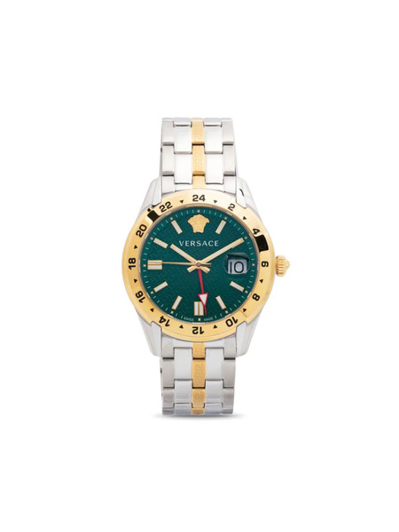  Versace Greca Time Gmt 41mm - Green 