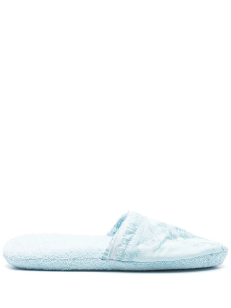  Versace I Love Baroque Slippers - Blue 