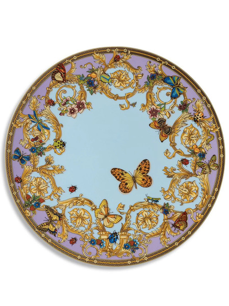  Versace Jardin De Versace Service Plate - Blue 